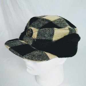buffalo plaid hat ear flaps